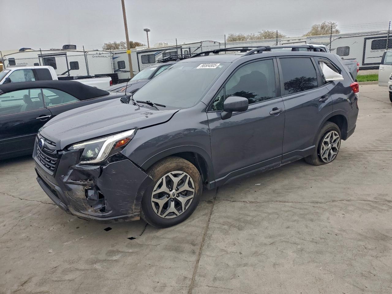 2022 SUBARU FORESTER PREMIUM — FRONT END damage — photo 1