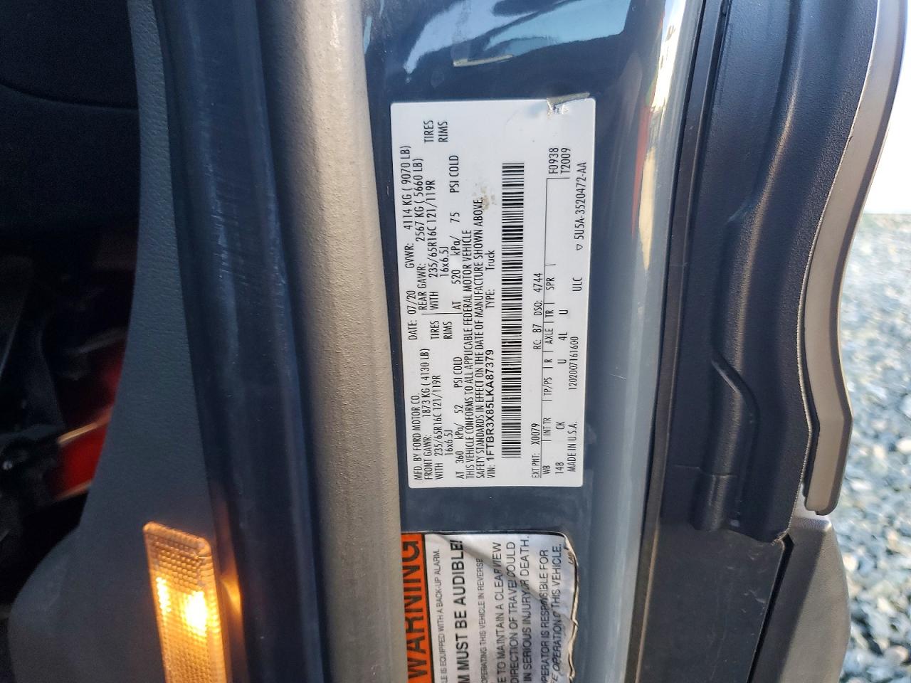 2020 FORD TRANSIT T-250 photo 13