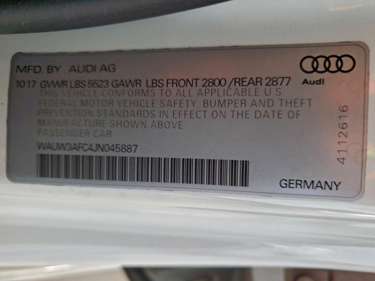 2018 AUDI A7 PREMIUM PLUS photo 12