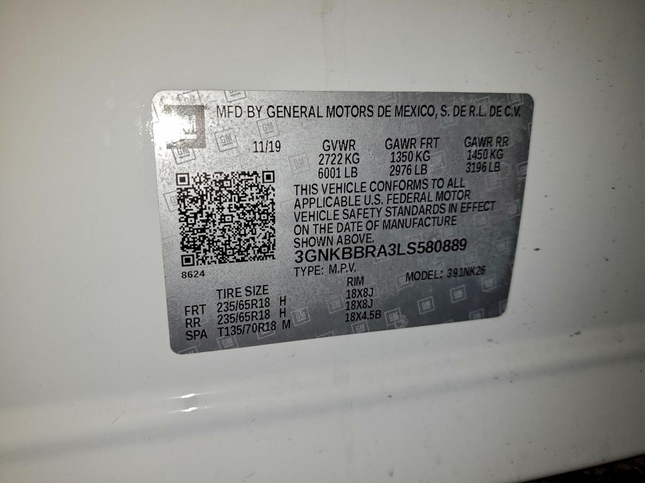 2020 CHEVROLET BLAZER 1LT photo 13