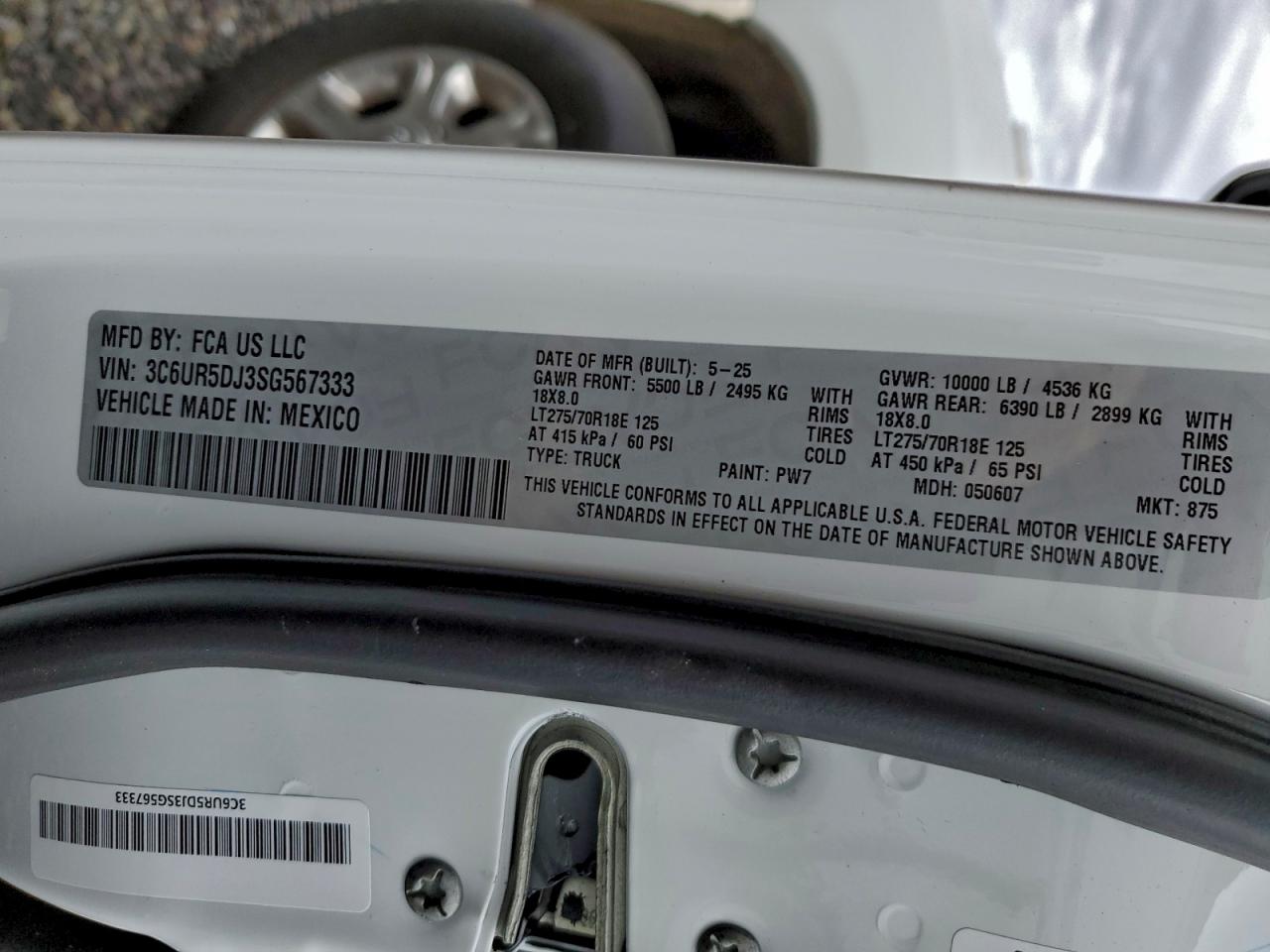 2025 RAM 2500 BIG HORN photo 12