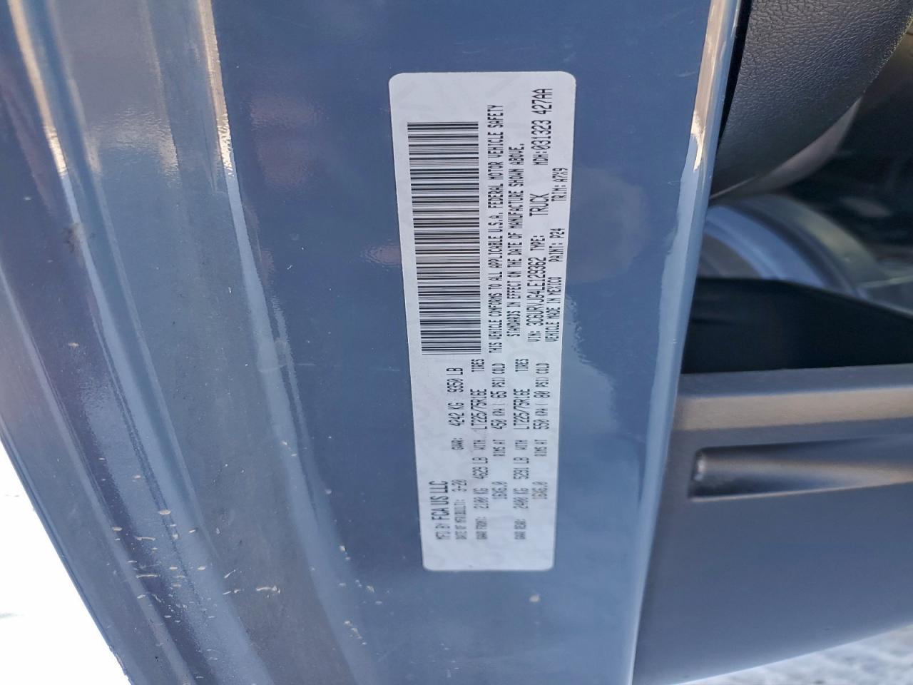 2020 RAM PROMASTER 3500 3500 HIGH photo 37