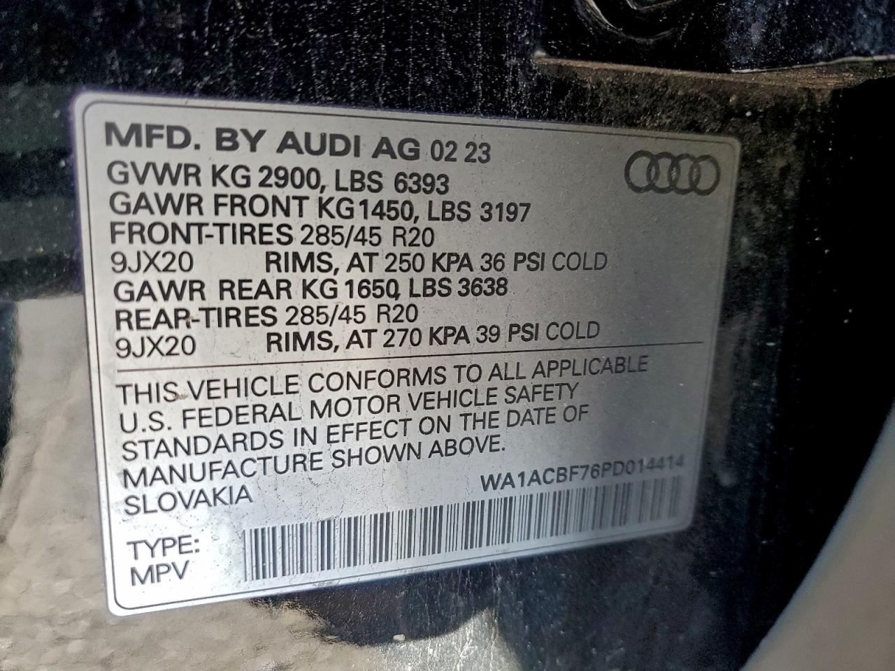 2023 AUDI Q7 PREMIUM photo 25