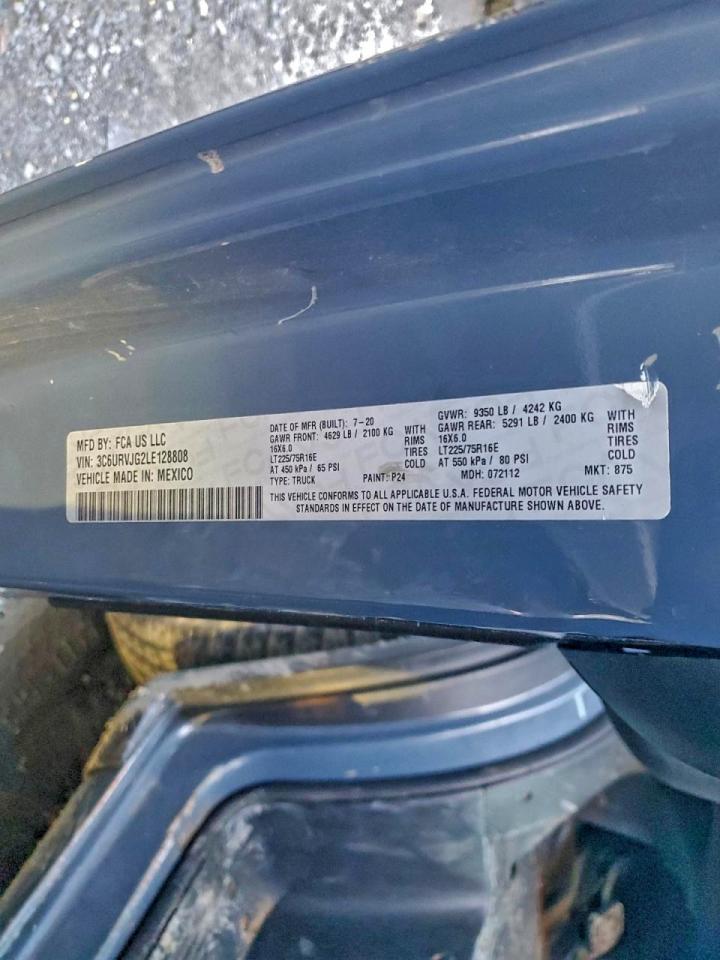 2020 RAM PROMASTER 3500 DELIVERY VAN photo 37