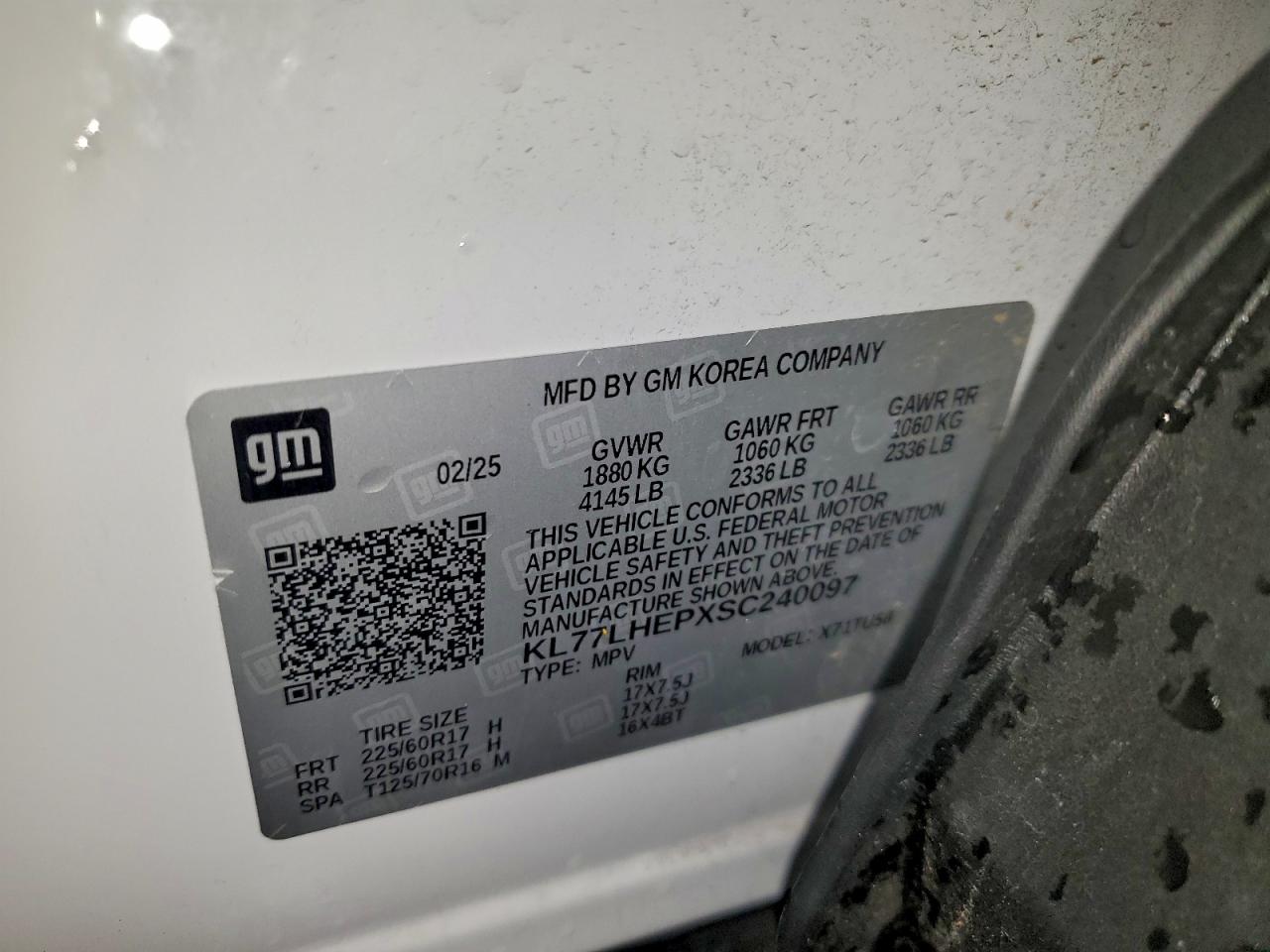 2025 CHEVROLET TRAX 1LT photo 13