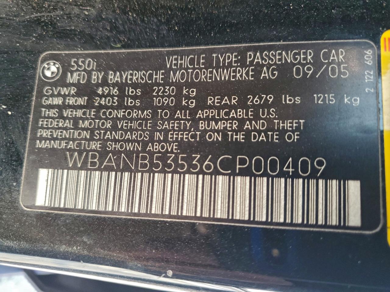 2006 BMW 550 I photo 23