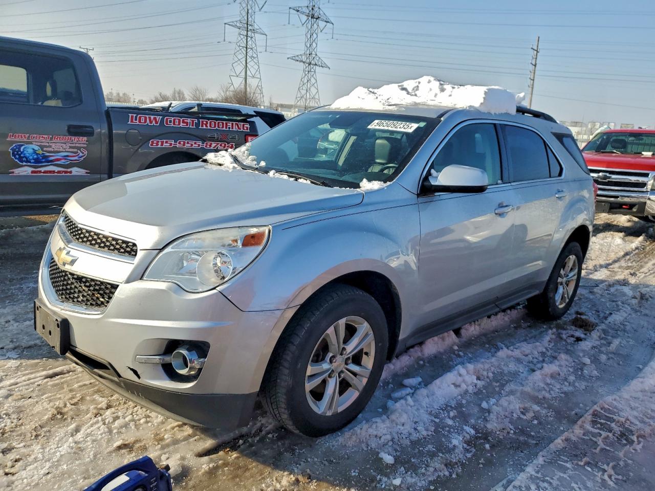 2015 CHEVROLET EQUINOX LT — FRONT END damage — photo 1