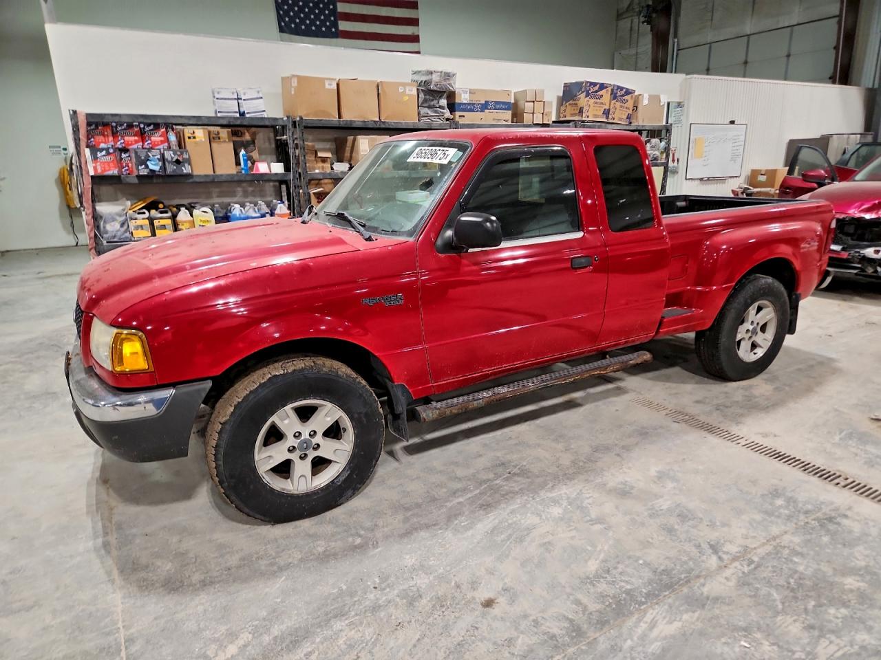 2002 FORD RANGER SUPER CAB — MECHANICAL damage — photo 1