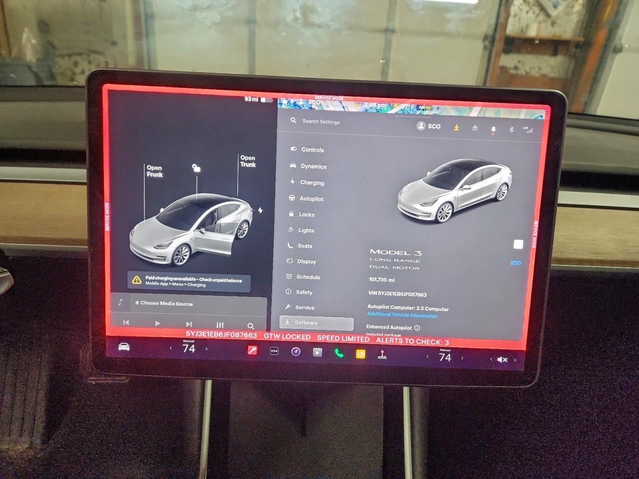 2018 TESLA MODEL 3 photo 9