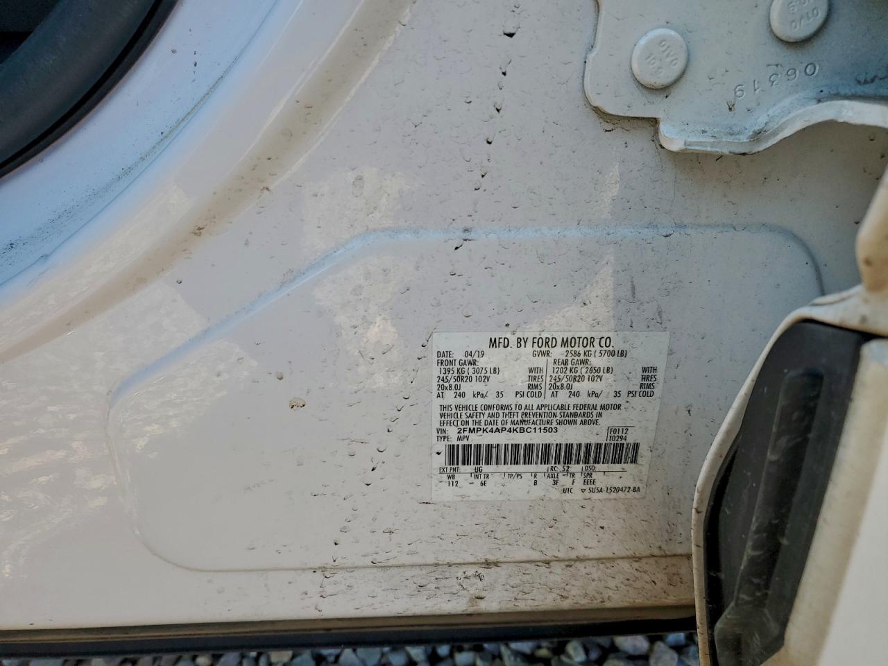 2019 FORD EDGE ST photo 25