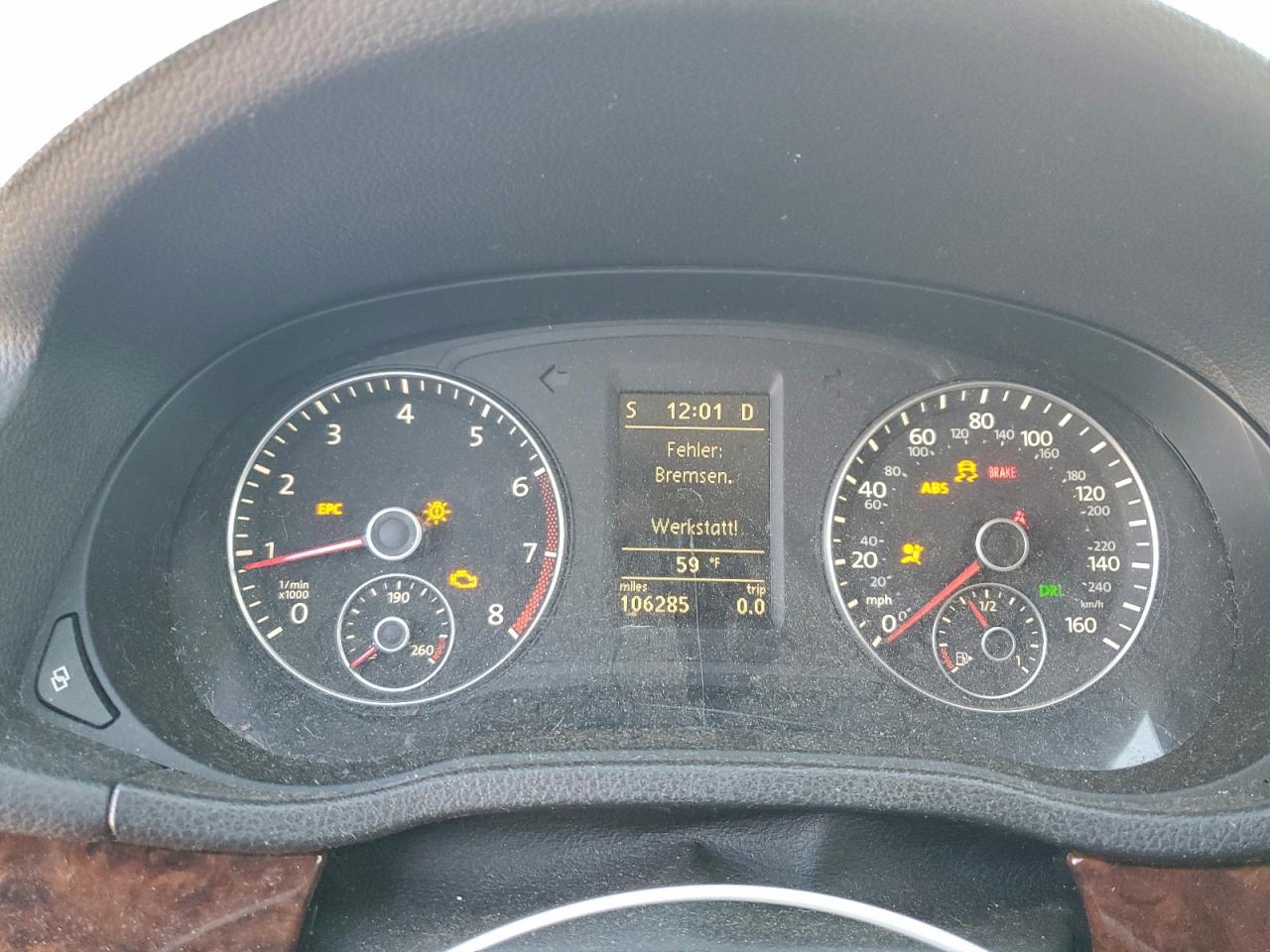 2012 VOLKSWAGEN PASSAT SEL photo 9