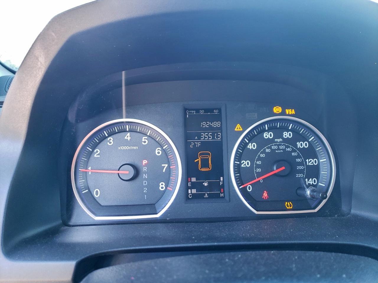 2008 HONDA CR-V EX photo 9
