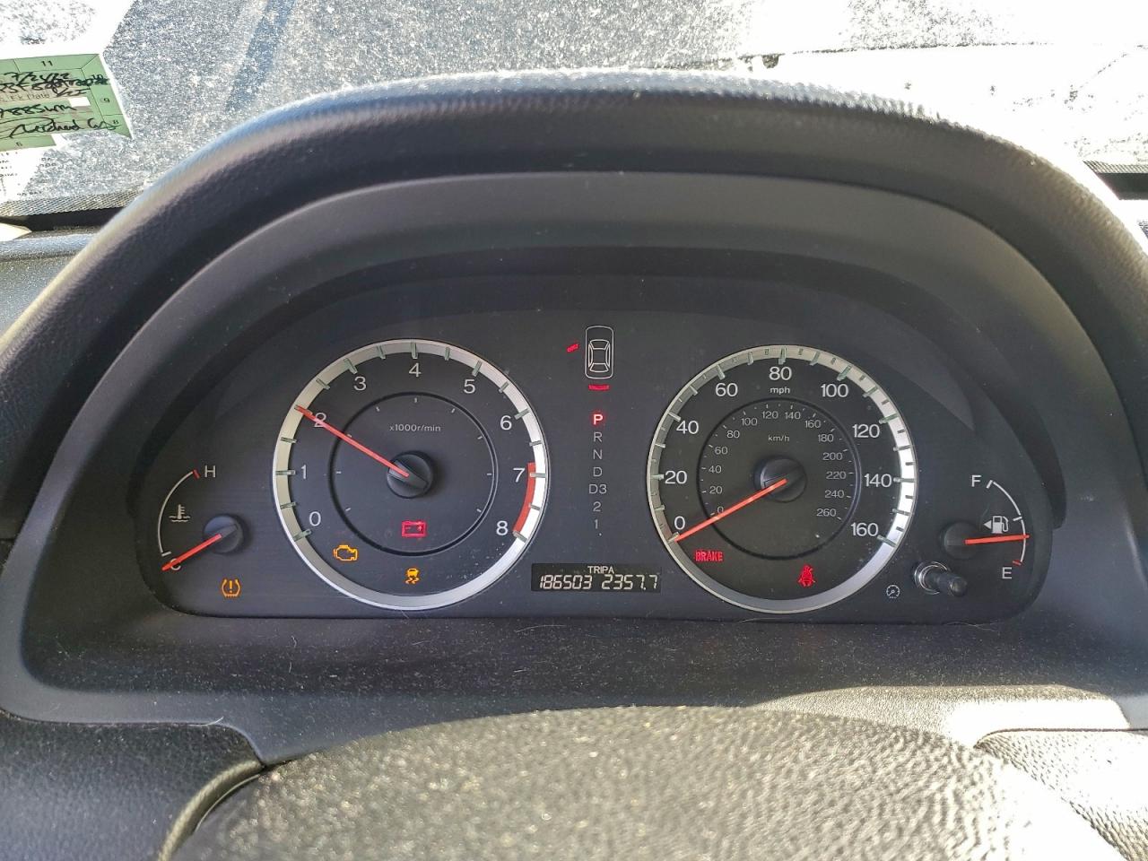 2011 HONDA ACCORD EXL photo 9