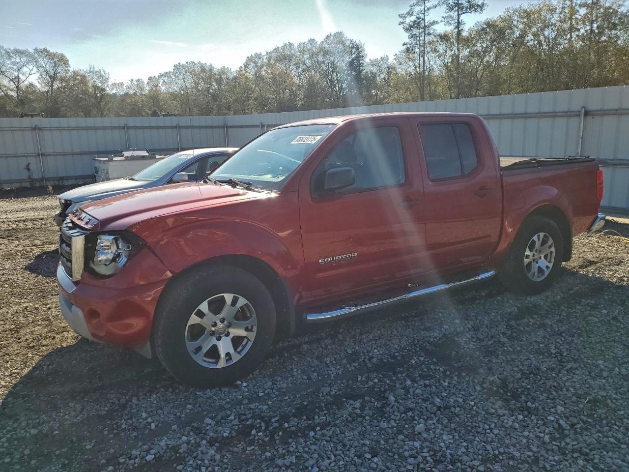 2012 SUZUKI EQUATOR SPORT — FRONT END damage — photo 1
