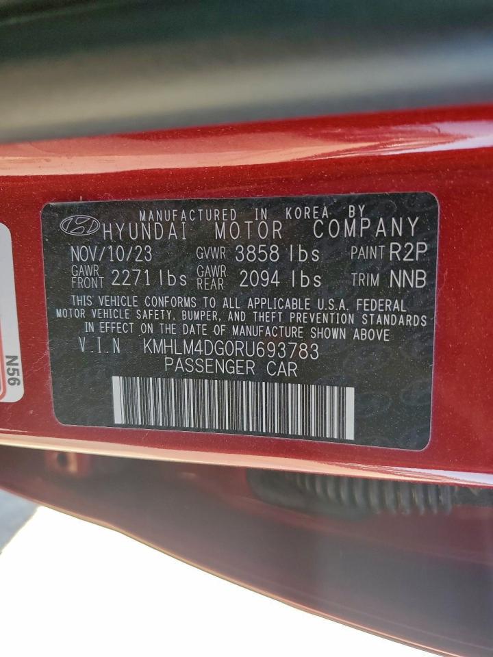 2024 HYUNDAI ELANTRA SEL photo 12