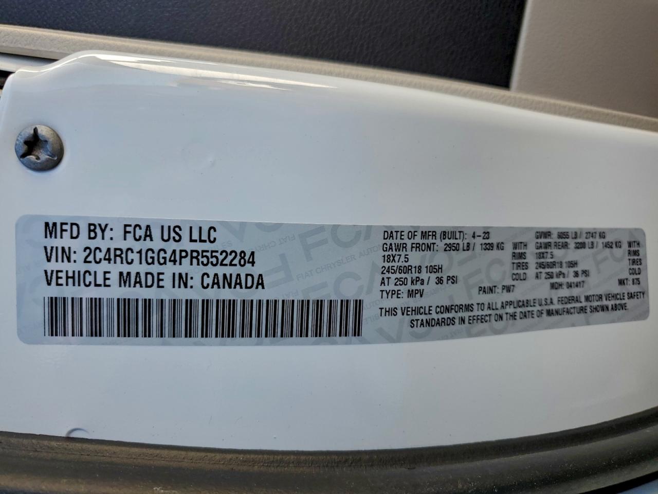 2023 CHRYSLER PACIFICA LIMITED photo 40