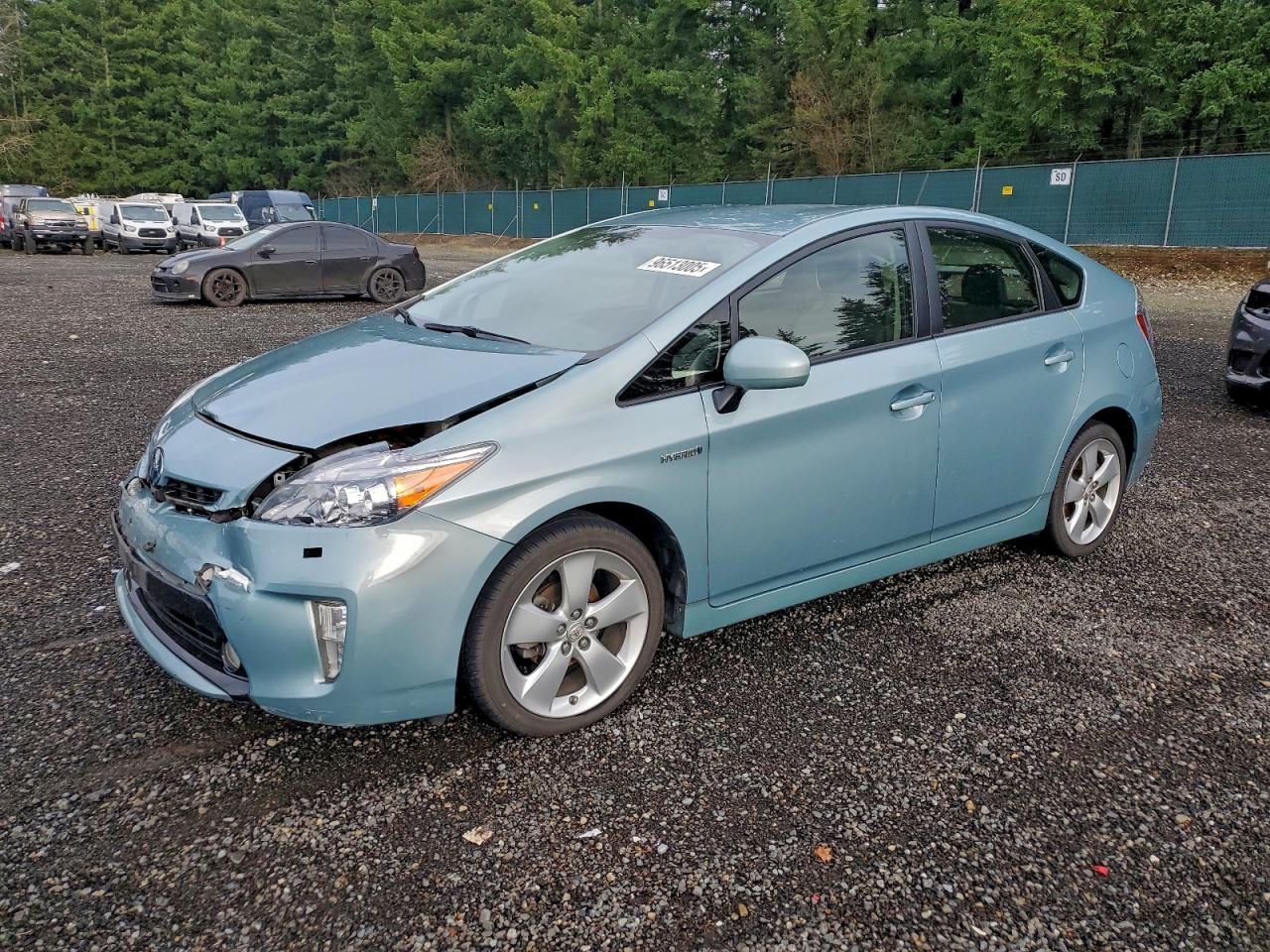 2012 TOYOTA PRIUS — FRONT END damage — photo 1