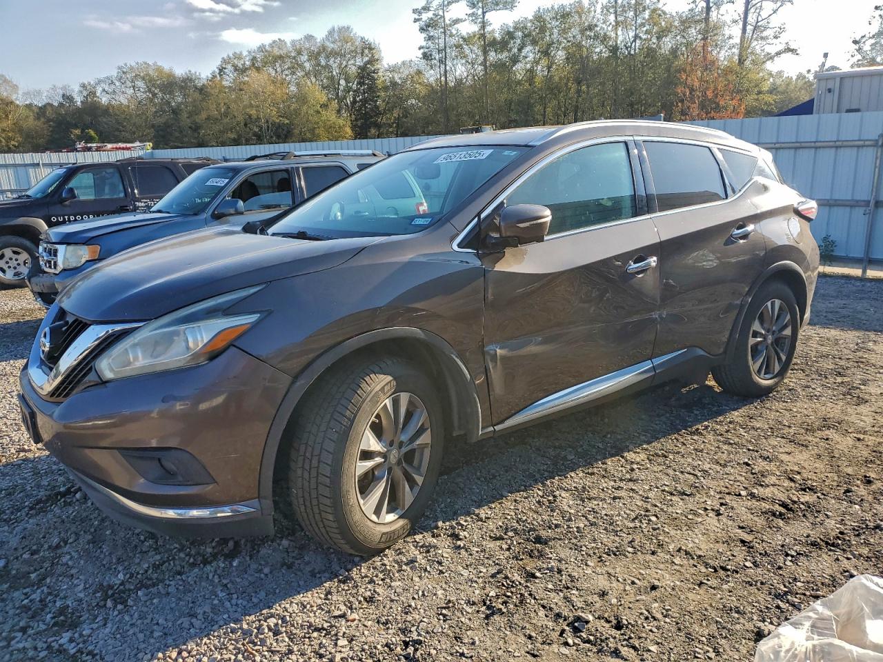 2015 NISSAN MURANO S — FRONT END damage — photo 1