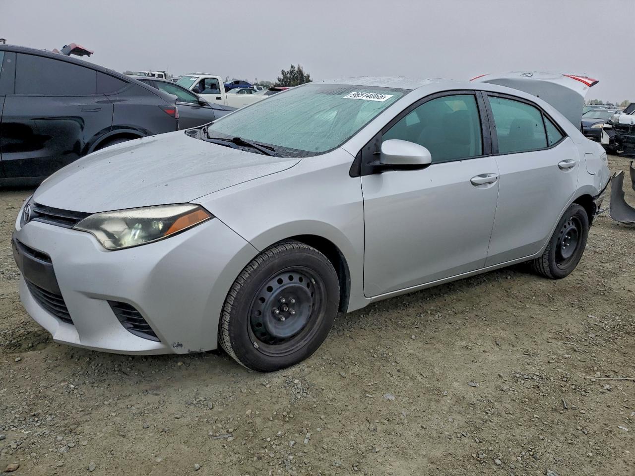 2016 TOYOTA COROLLA L — REAR END damage — photo 1