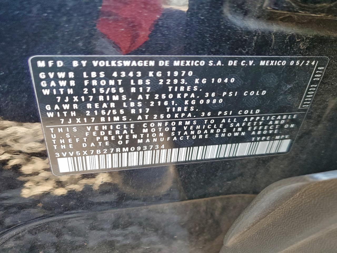 2024 VOLKSWAGEN TAOS S photo 37