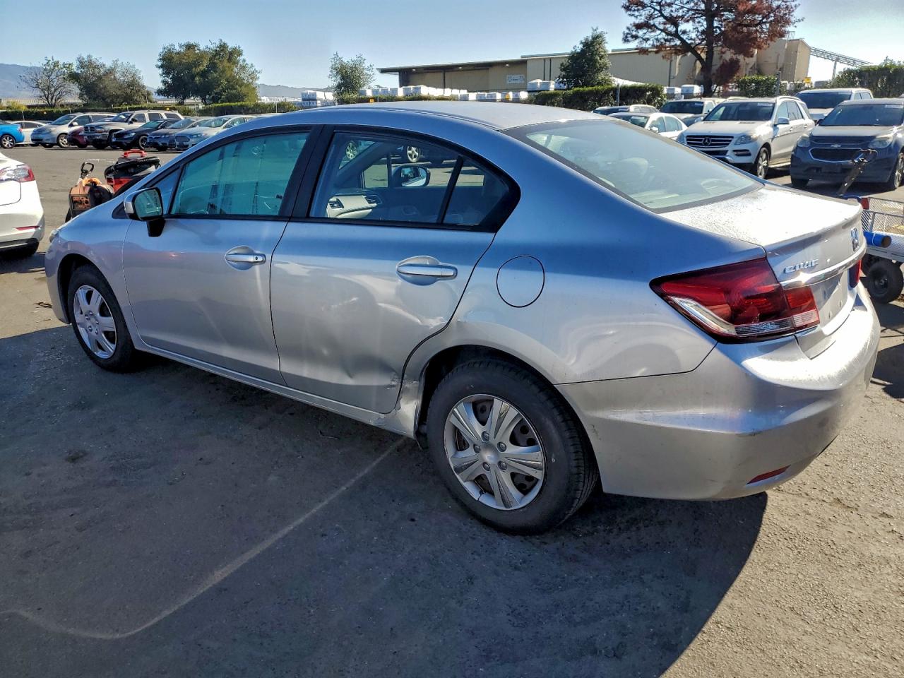2015 HONDA CIVIC LX photo 2