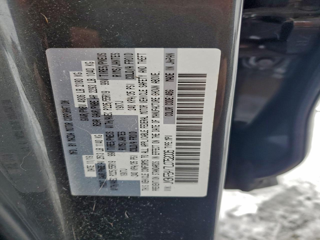 2020 MAZDA CX-5 GRAND TOURING RESERVE photo 13