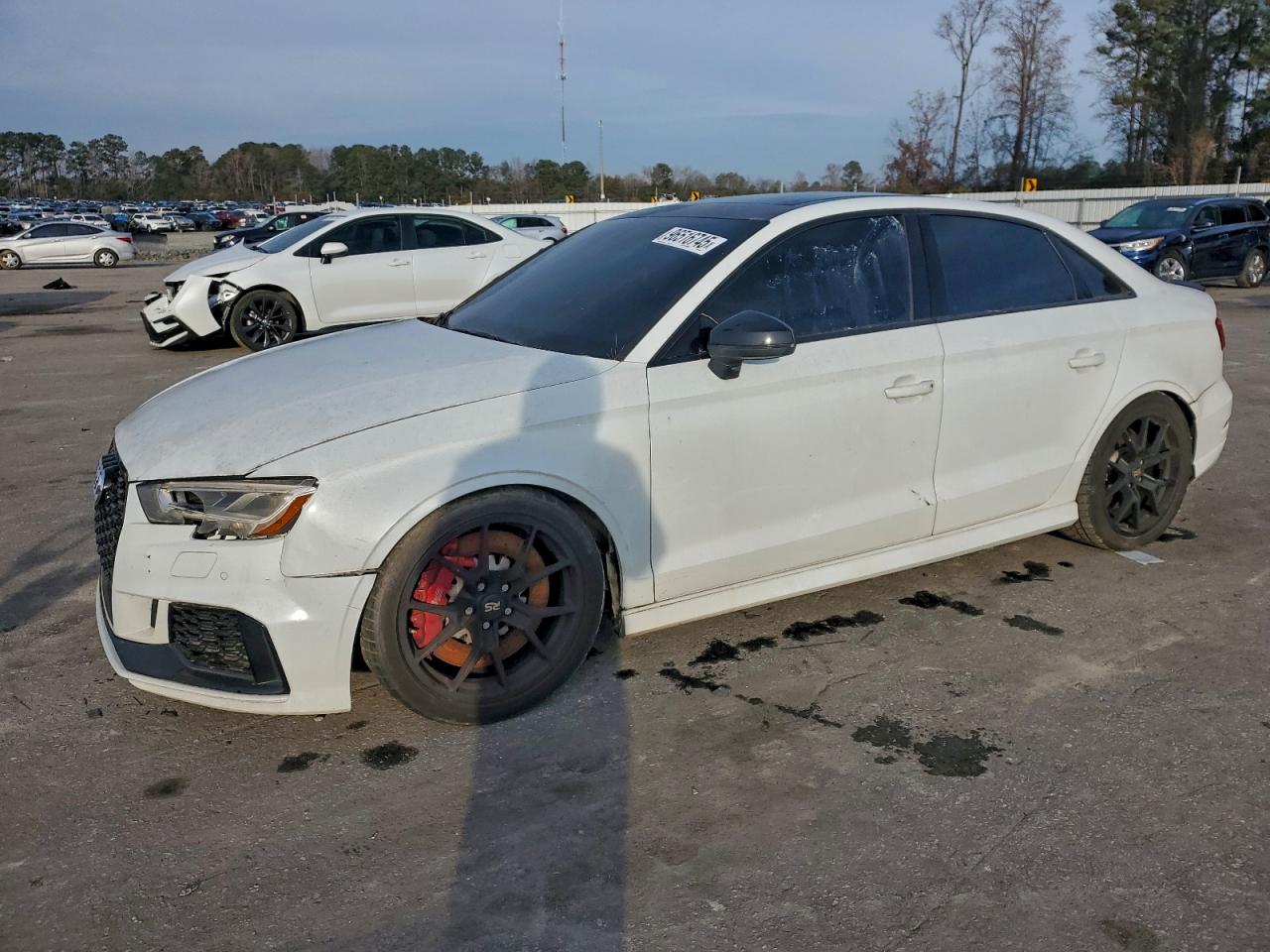2018 AUDI RS3 — FRONT END damage — photo 1