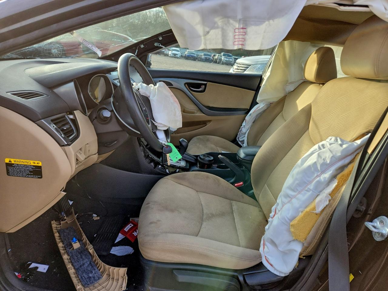 2012 HYUNDAI ELANTRA GLS photo 7
