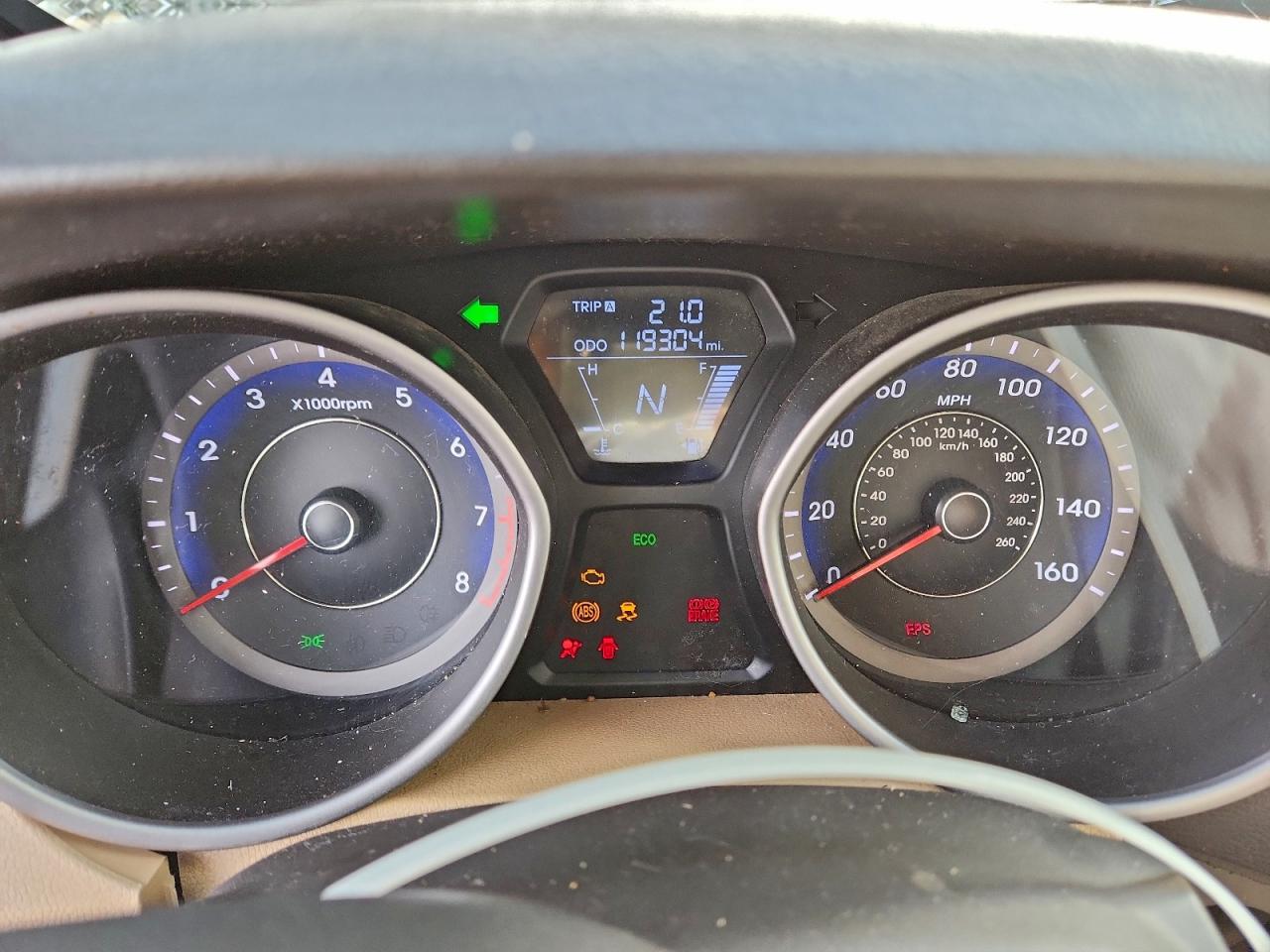 2012 HYUNDAI ELANTRA GLS photo 9