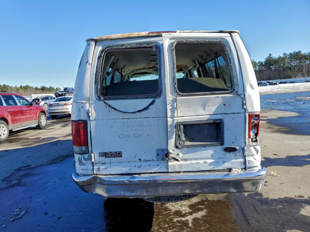 2005 FORD ECONOLINE E350 SUPER DUTY WAGON photo 6