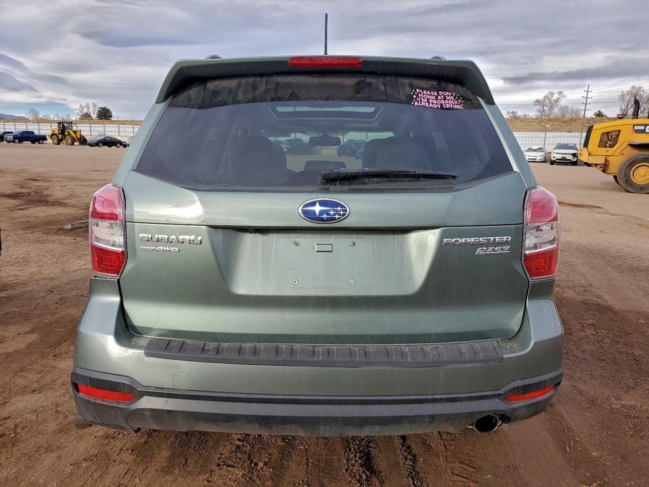 2015 SUBARU FORESTER 2.5I LIMITED photo 6
