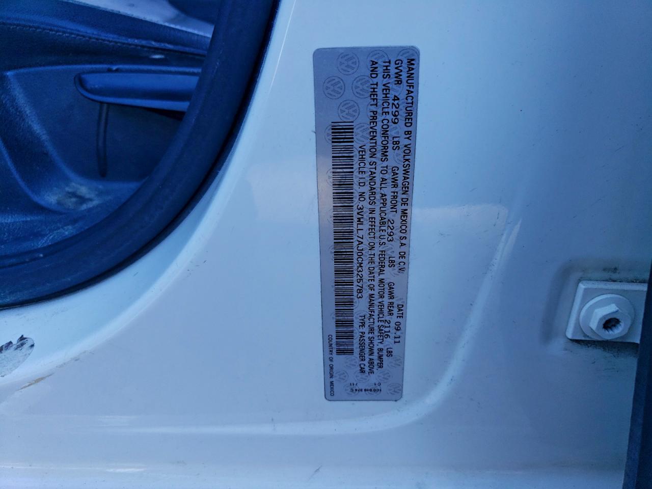2012 VOLKSWAGEN JETTA TDI photo 34