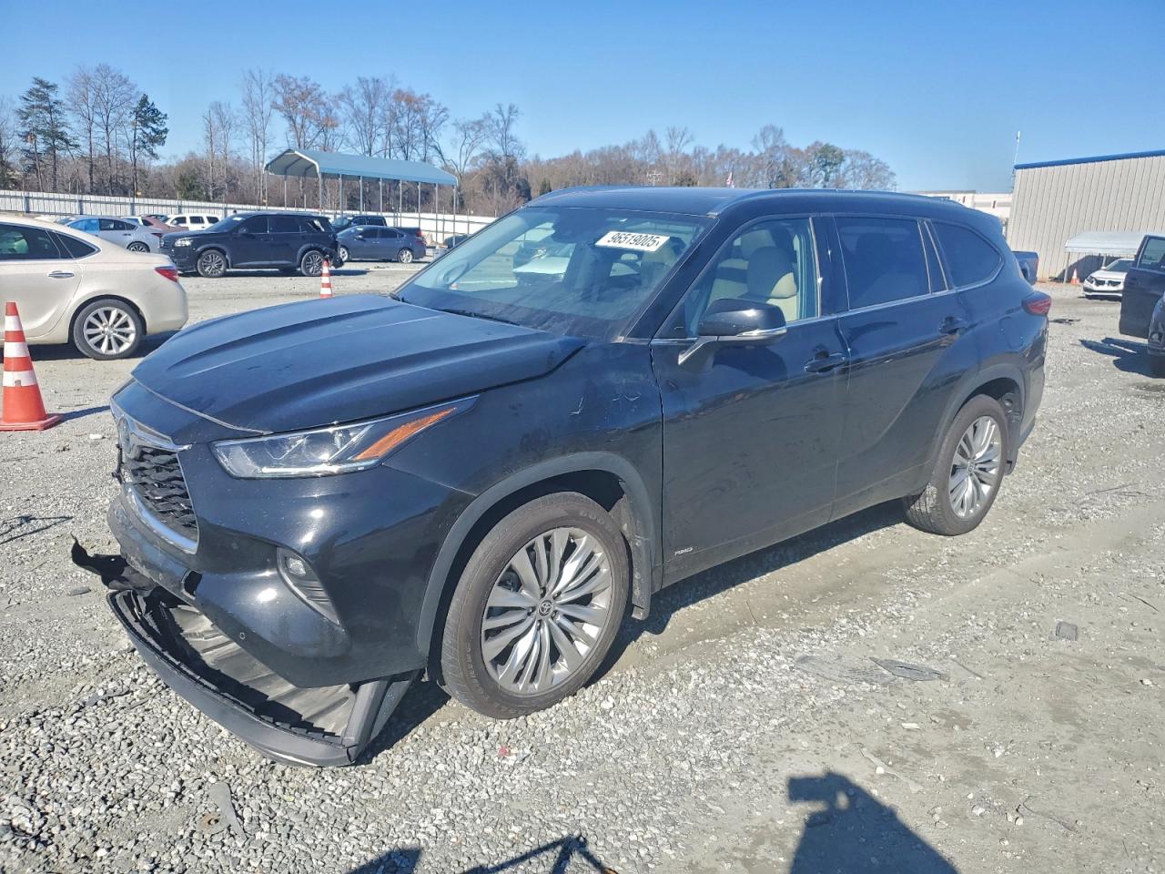 2023 TOYOTA HIGHLANDER HYBRID LIMITED — FRONT END damage — photo 1