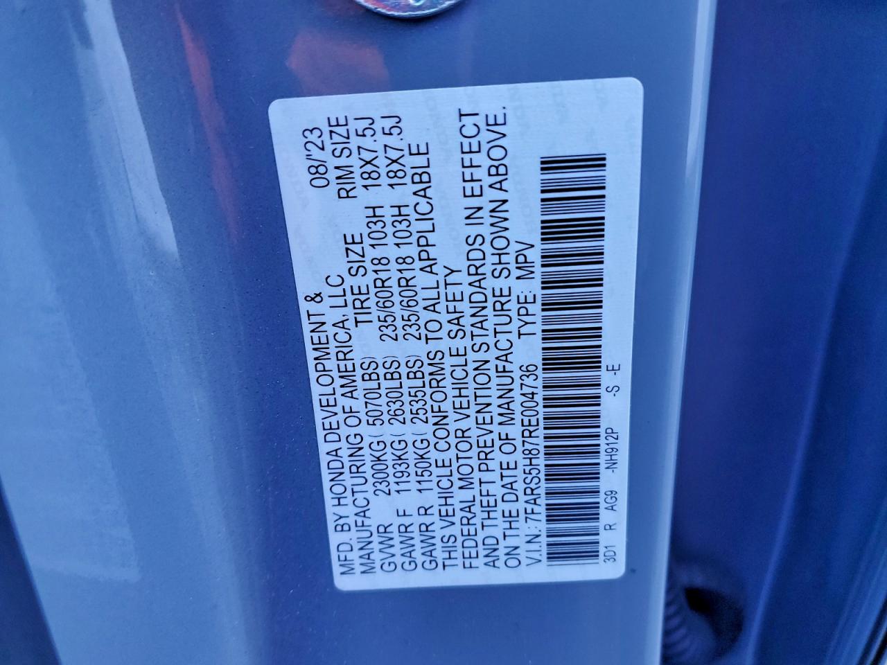 2024 HONDA CR-V SPORT-L photo 13