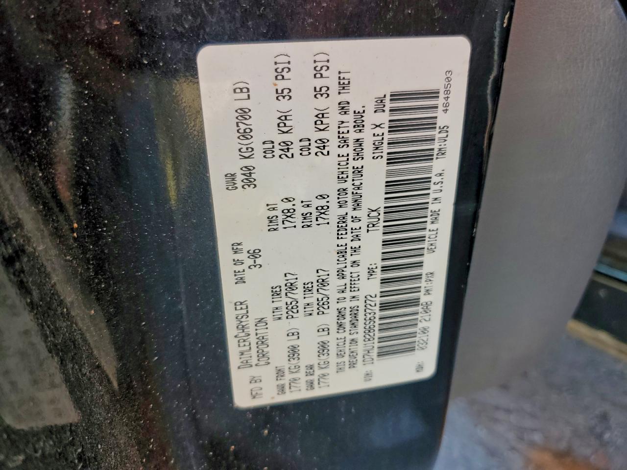 2006 DODGE RAM 1500 ST photo 12