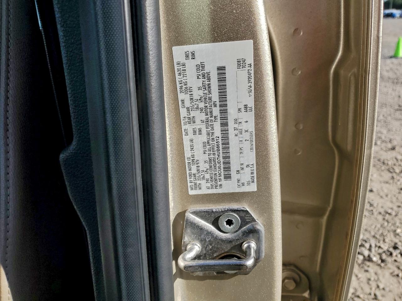 2017 FORD ESCAPE TITANIUM photo 13