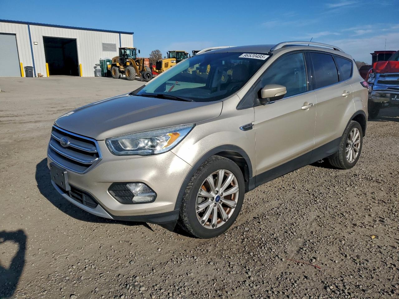 2017 FORD ESCAPE TITANIUM — MINOR DENT/SCRATCHES damage — photo 1