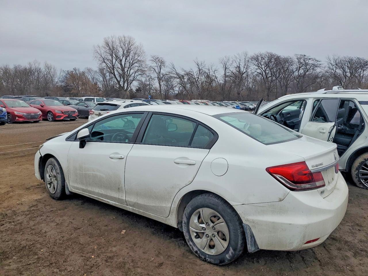 2013 HONDA CIVIC LX photo 2