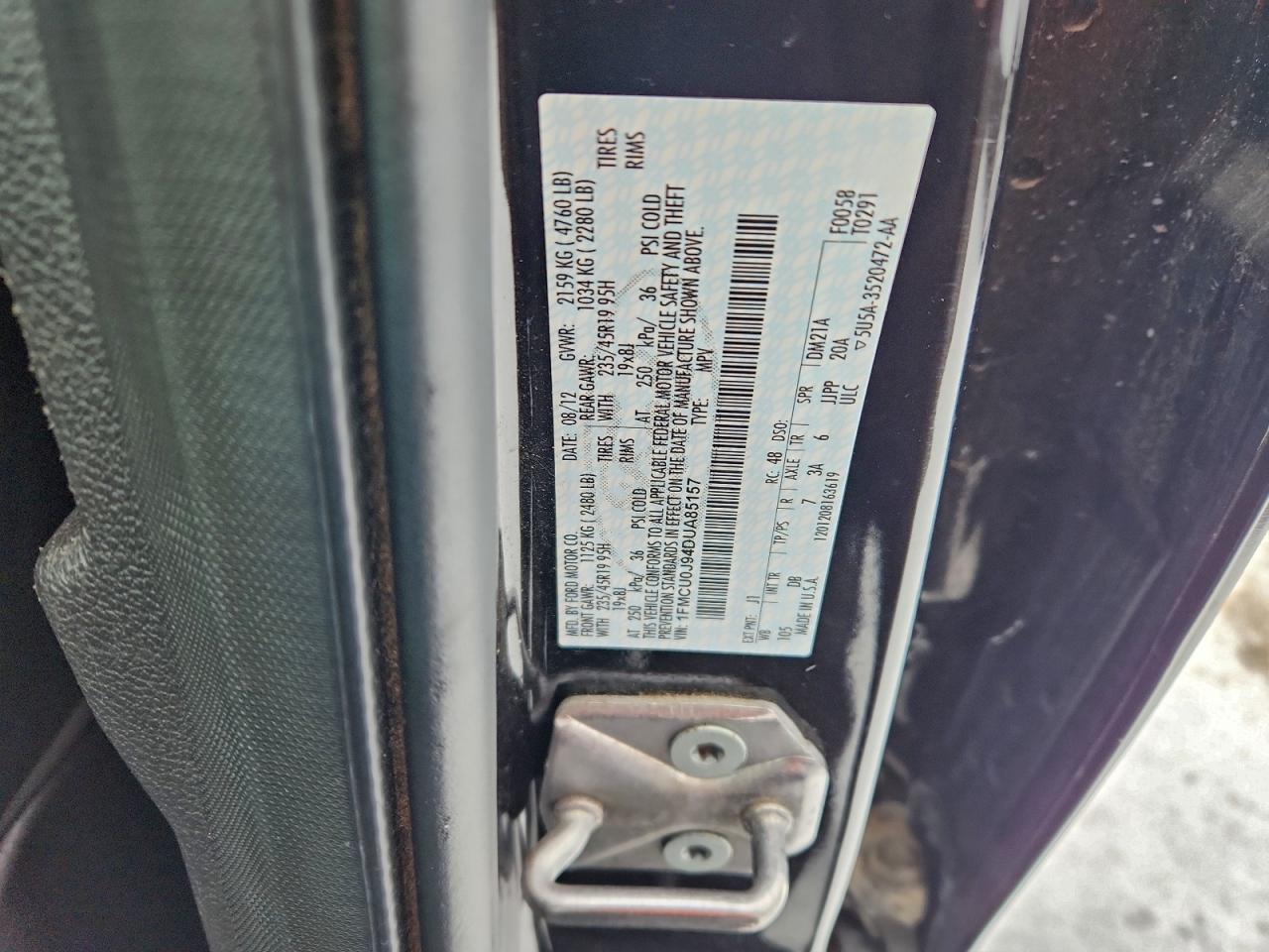 2013 FORD ESCAPE TITANIUM photo 14