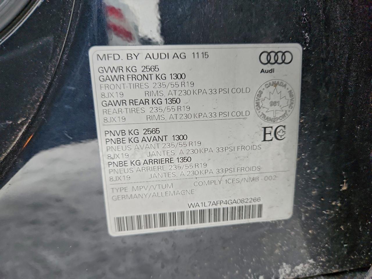 2016 AUDI Q5 TECHNIK photo 13