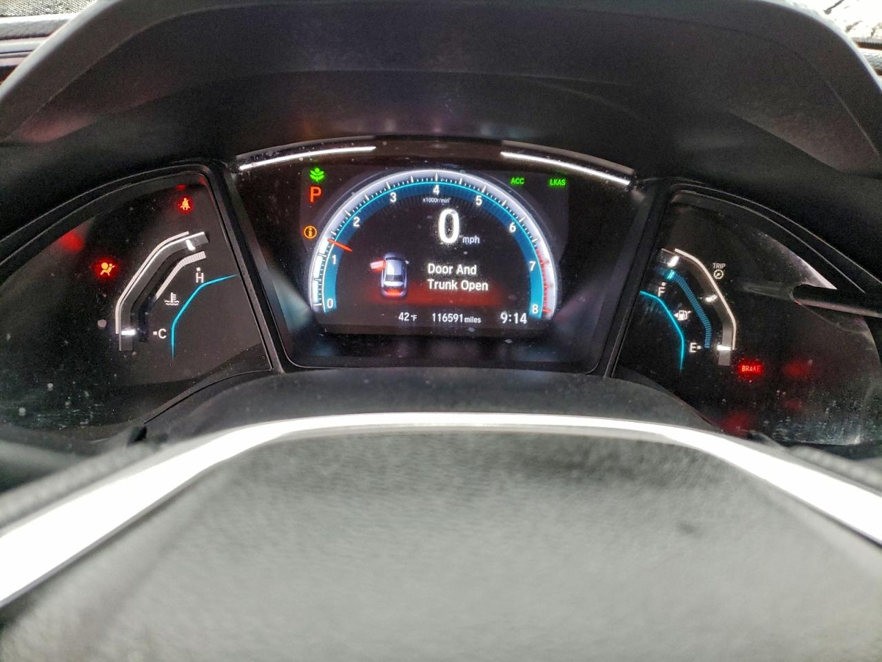 2020 HONDA CIVIC LX photo 9