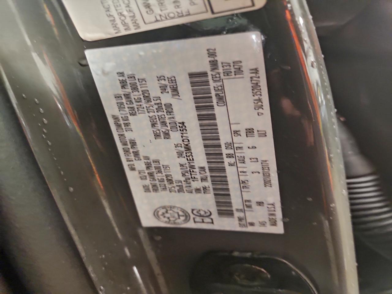 2021 FORD F150 SUPERCREW photo 12