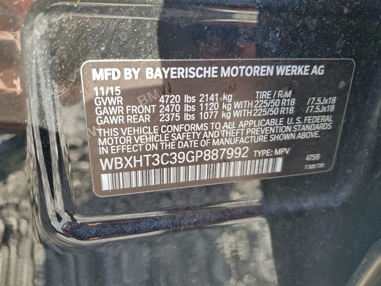 2016 BMW X1 XDRIVE28I photo 13