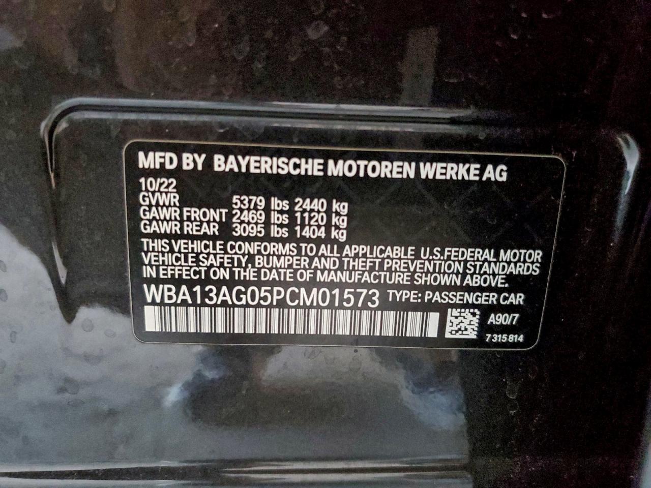 2023 BMW 530E photo 12