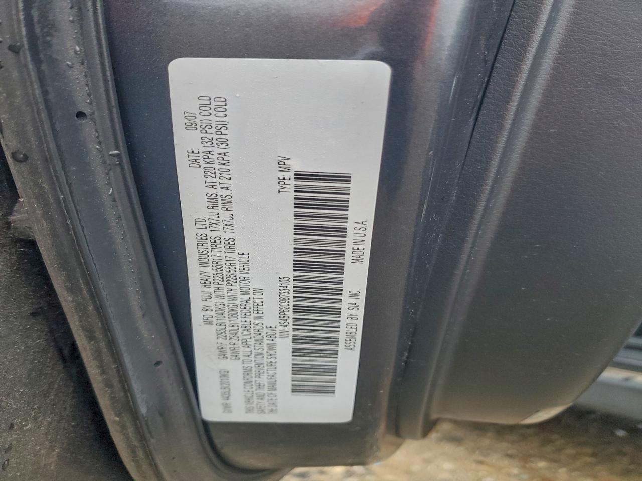 2008 SUBARU OUTBACK 2.5I LIMITED photo 12