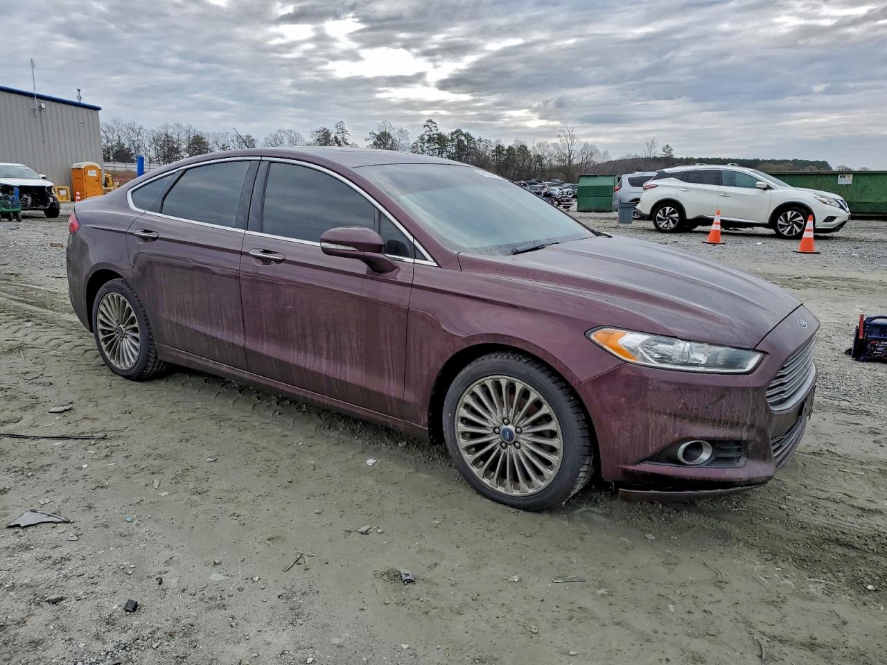2013 FORD FUSION TITANIUM photo 4