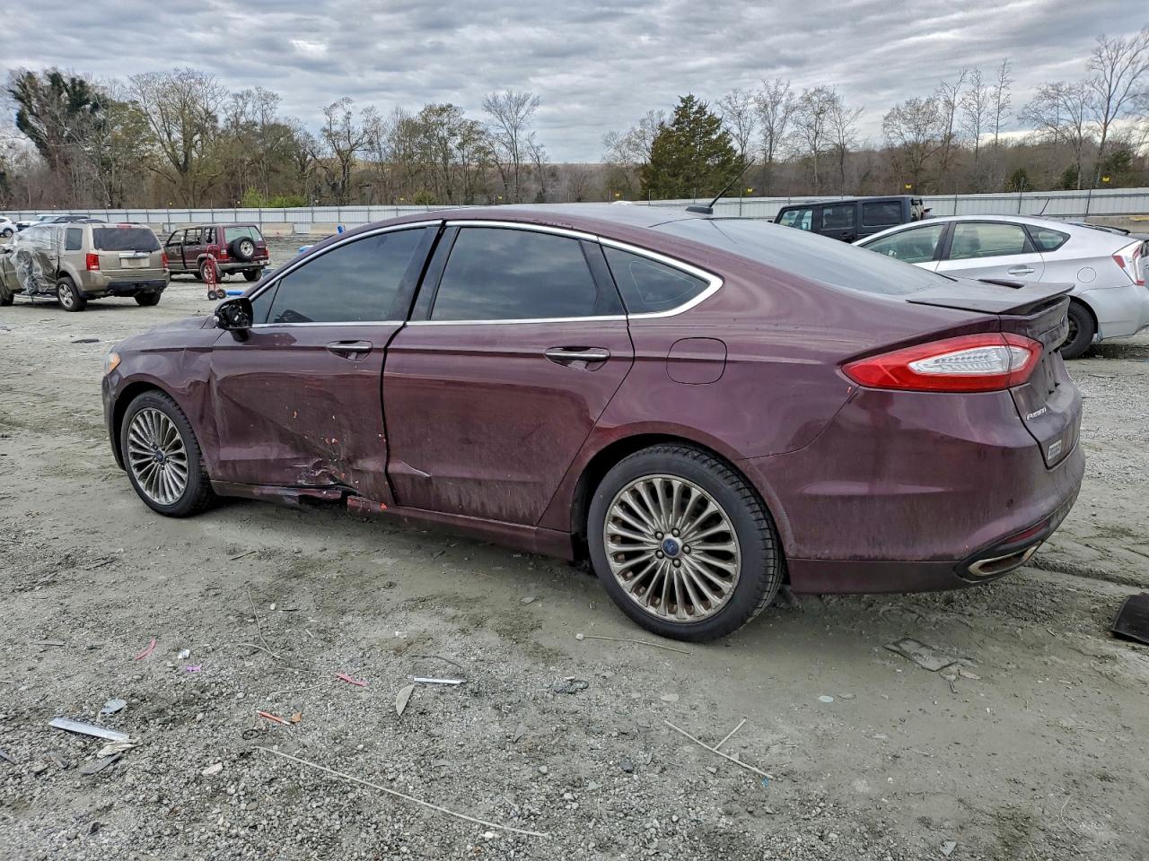 2013 FORD FUSION TITANIUM photo 2