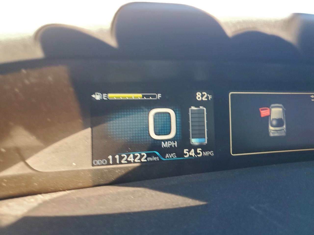 2016 TOYOTA PRIUS THREE photo 9