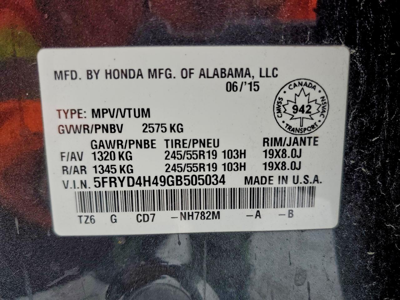 2016 ACURA MDX TECHNOLOGY photo 13