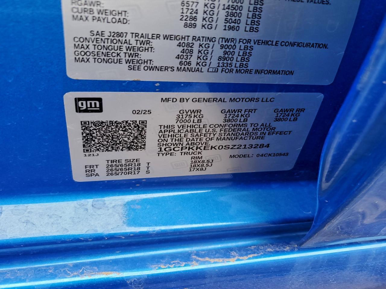 2025 CHEVROLET SILVERADO K1500 LT-L photo 12